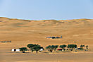 Beduinen-Dorf in Wahiba Sands